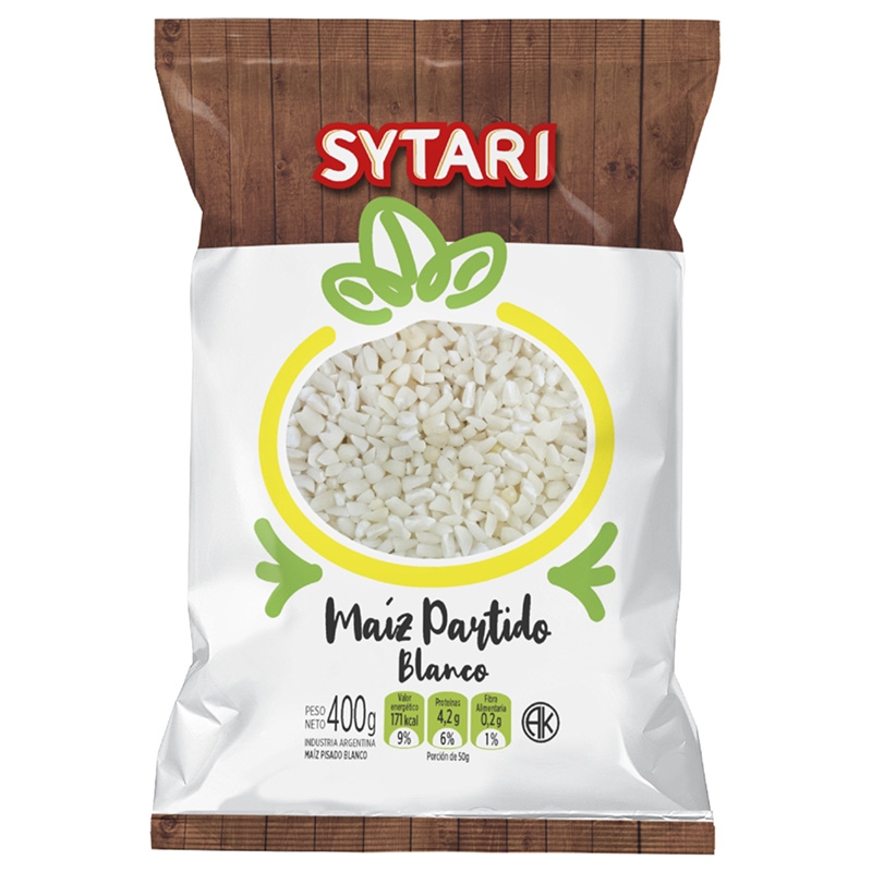 Maiz Pisado Blanco