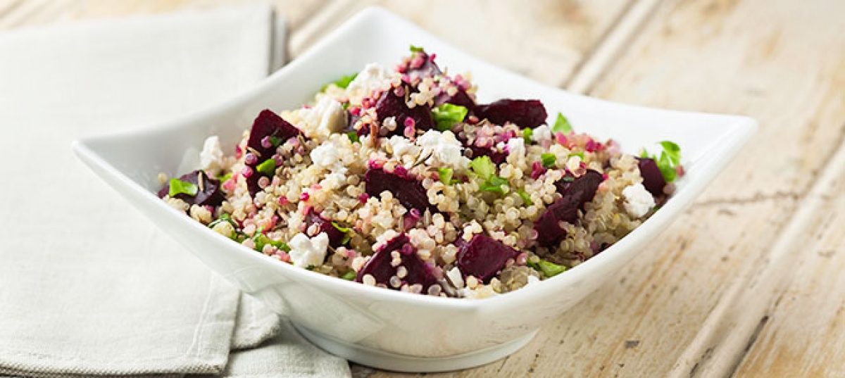 Ensalada de Cous Cous con remolacha