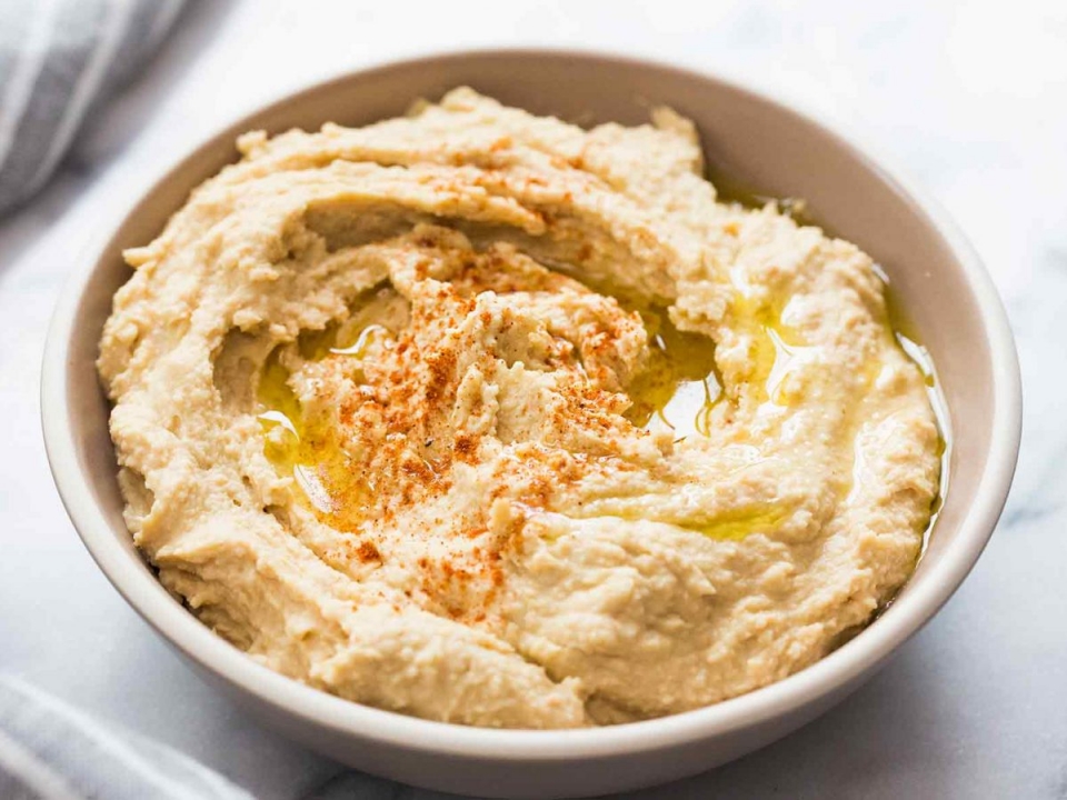 Hummus con Pasta de Maní